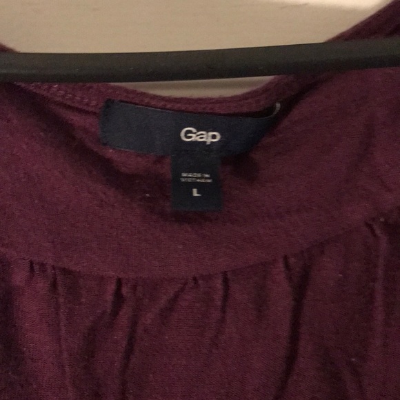 Plumb 3/4 sleeve top - Picture 2 of 2